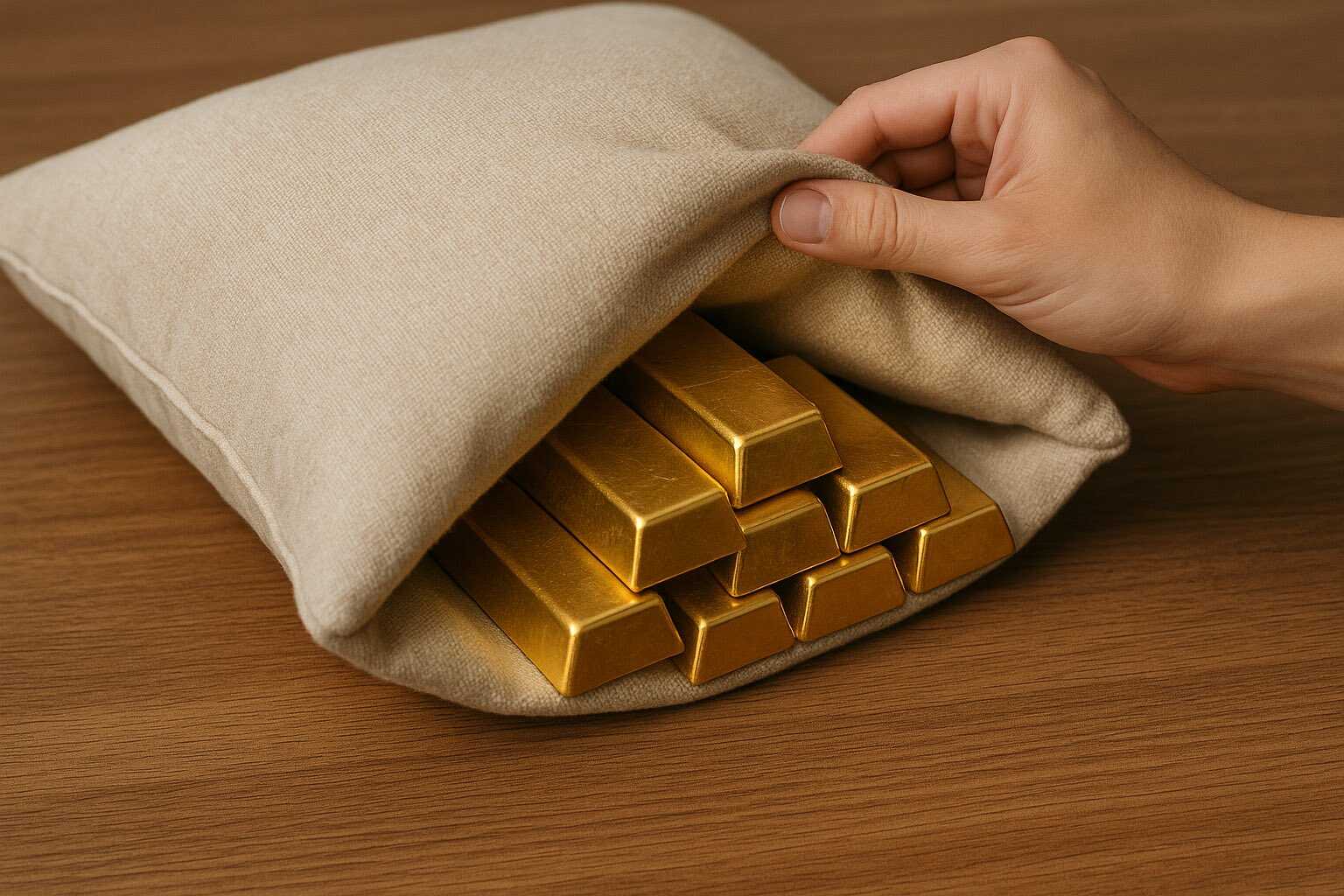 Yastık altındaki altınlar yine tartışma konusu