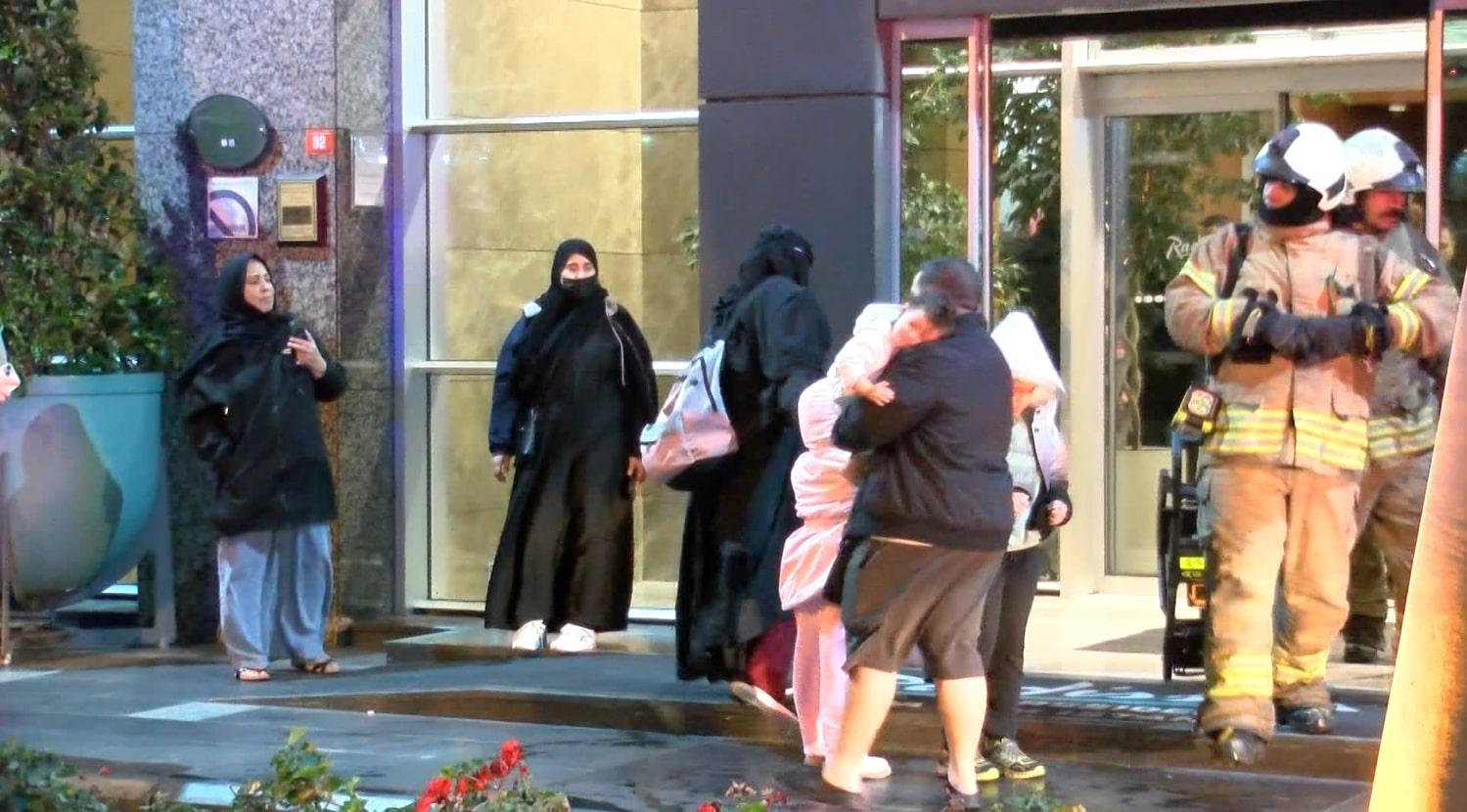 Alevlerin kaynağı bir otel odası oldu