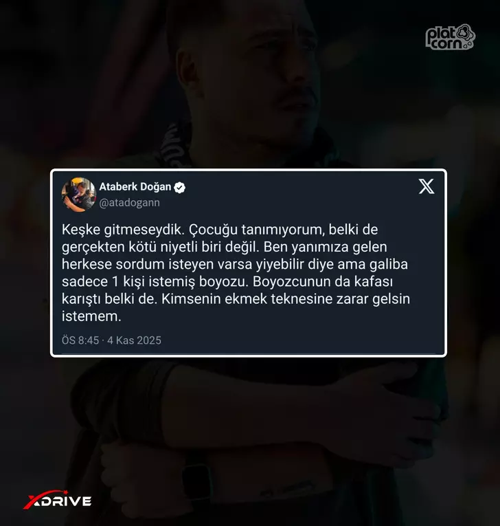 Esnaf da kendi videosunu paylaştı