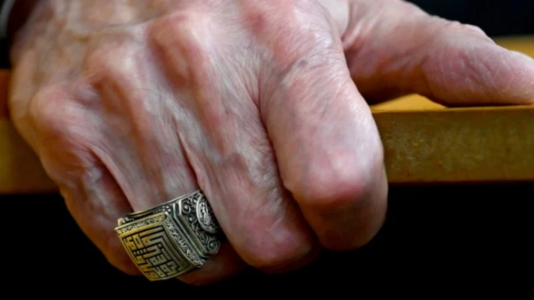 Kurt başı ve Türk bayrağı sembolleri