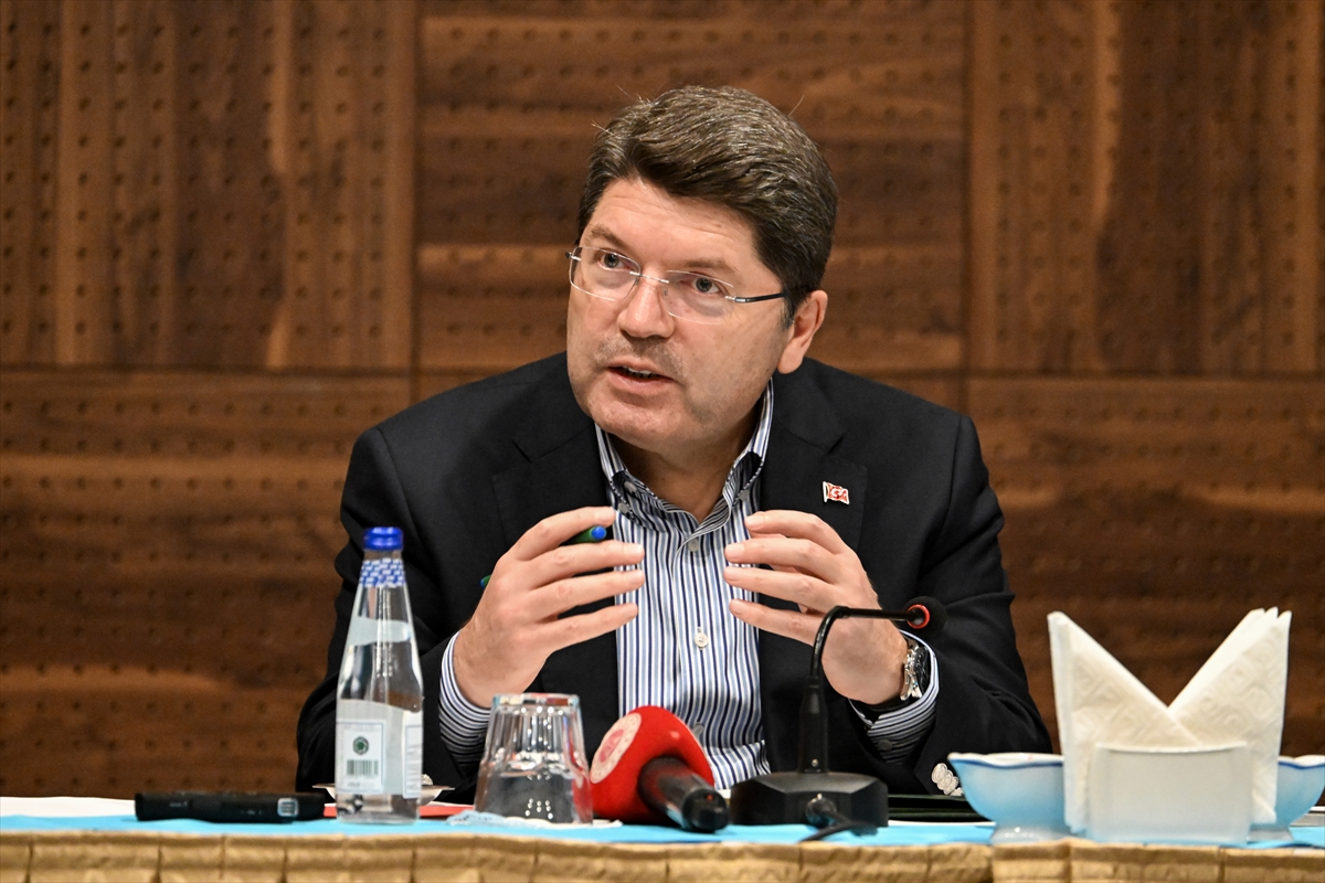 Bakan Tunctan Demirtas Sureci Ve 11 Yargi Paketi Aciklamasi