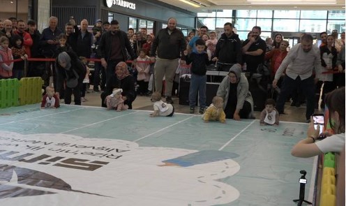 36 bebek yarıştı