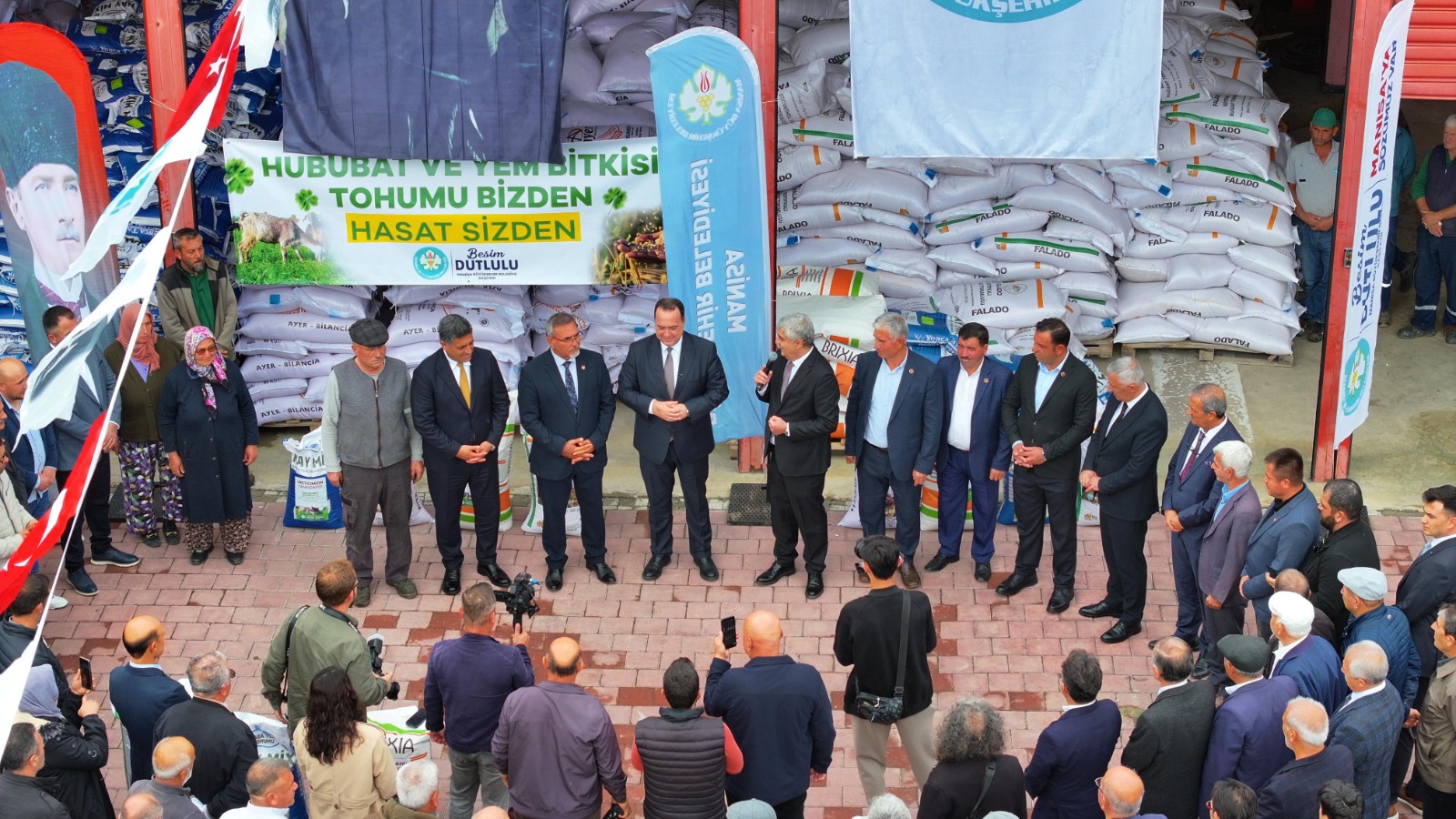 Büyükşehir’den Üreticilere 525 Ton Hububat Ve Yem Tohumu Desteği (1)