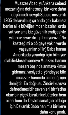 Cenk Eren’den Saba Abacı’ya çağrı