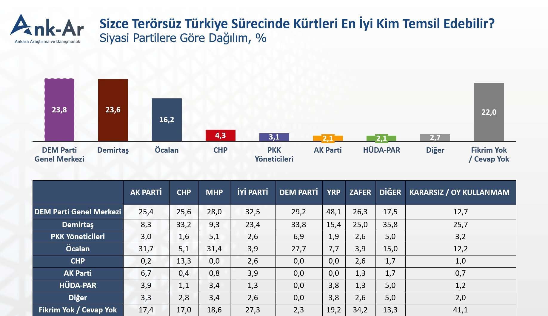 Ank-Ar Selahattin Demirtaş'a desteği mercek altına aldı 