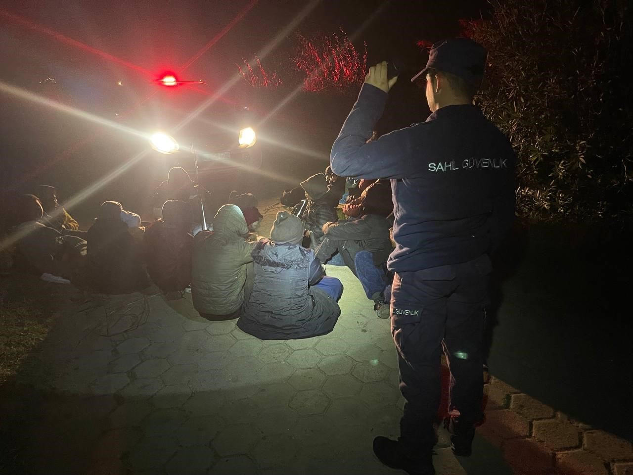 Seferihisar açıklarında Yunanistan’ın geri itme eylemi