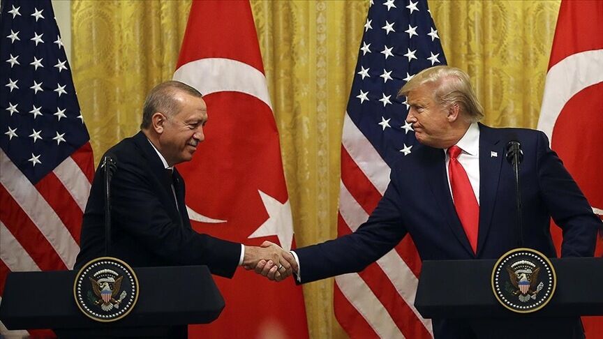 Erdoğan ve Trump Beyaz Saray'da
