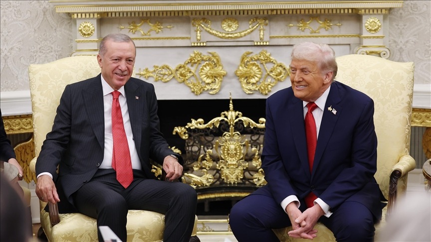Erdoğn ve Trump Beyaz Saray'da