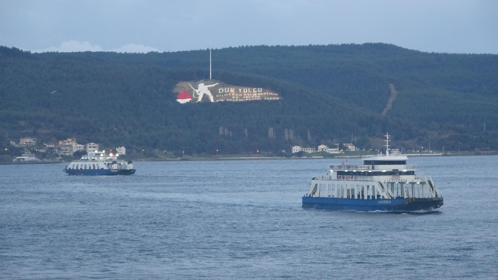 Gökçeada hattında ulaşım kesintiye uğradı