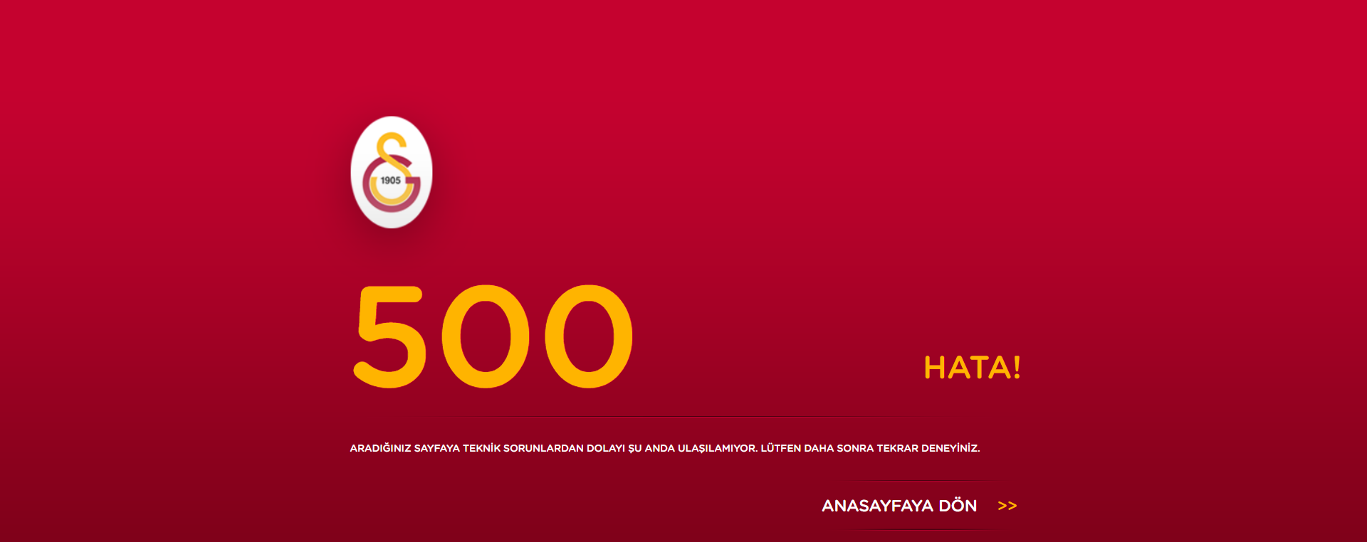 Galatasaray Web Sitesi