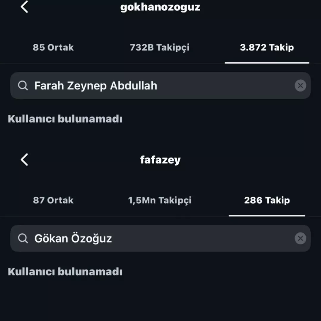 Takipten çıkmaları dikkat çekti