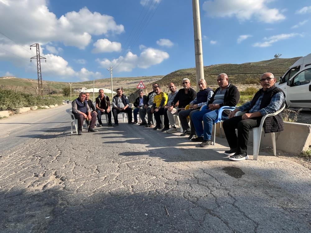 Harmandalıda Çöp Nöbeti