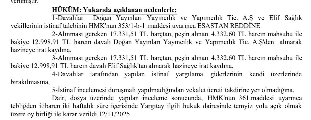 Fikri mülkiyetin korunması adına önemli bir zafer