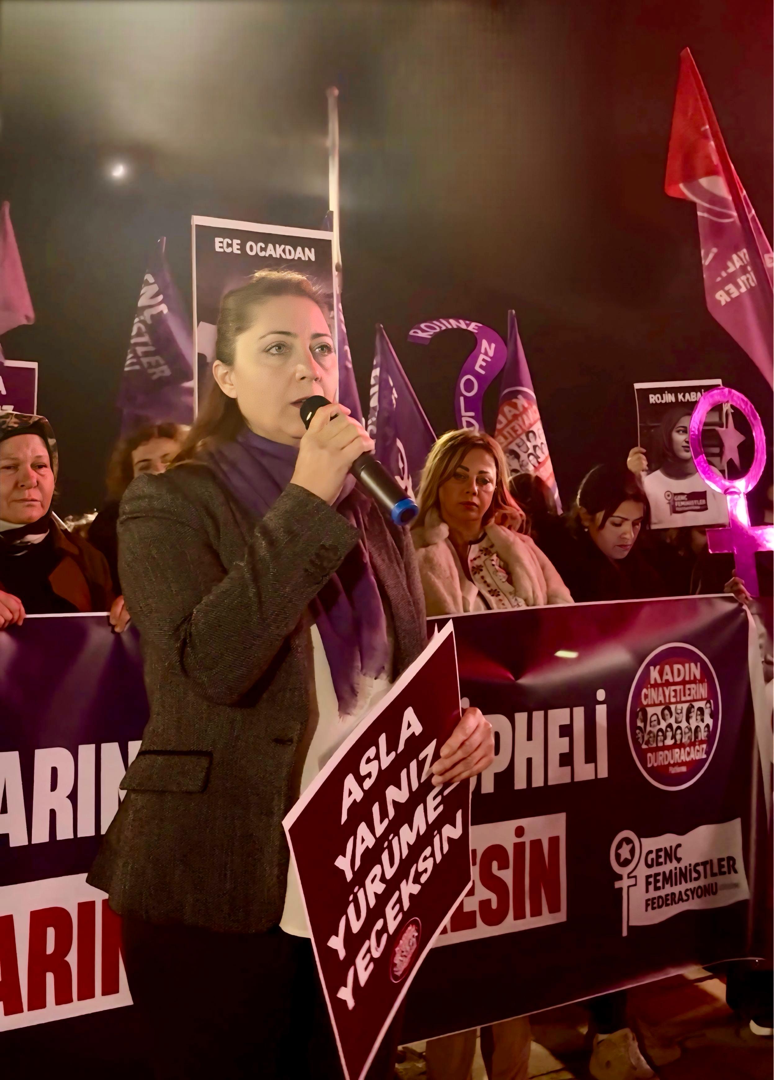 Kadınlar eşit ve güvenli yaşam talebini yükseltti