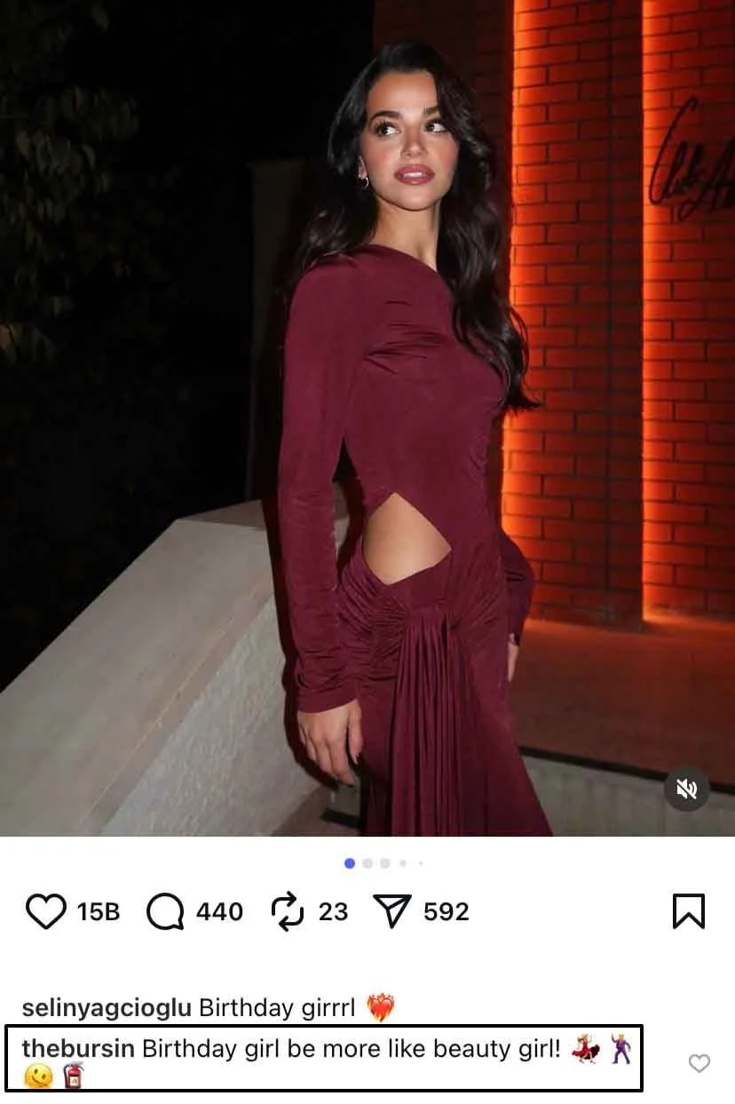 "Doğum günü kızı, daha çok güzellik kızı gibi olsun!"