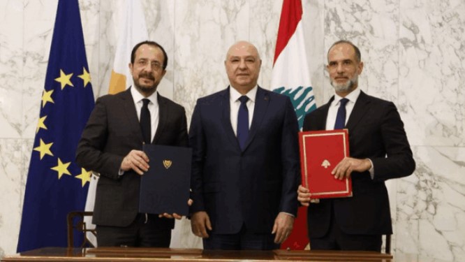 Güney Kıbrıs ve Lübnan anlaştı