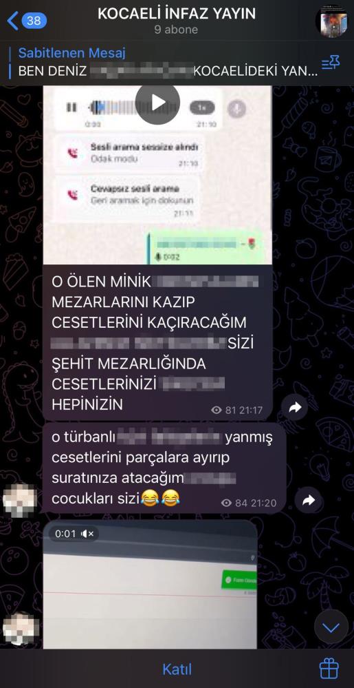 Kocaeli Parfüm Deposu Yangın Ölenlere Hakaret