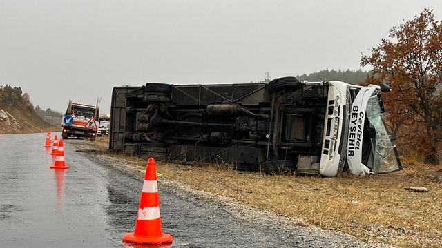 Konya Devrilen Okul Servisi