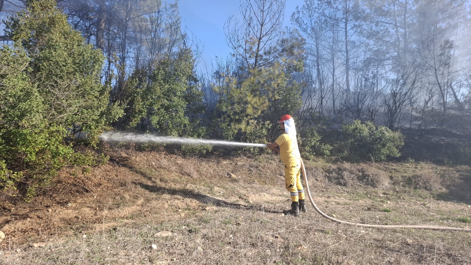 Soğutma ve inceleme çalışmaları başlatıldı