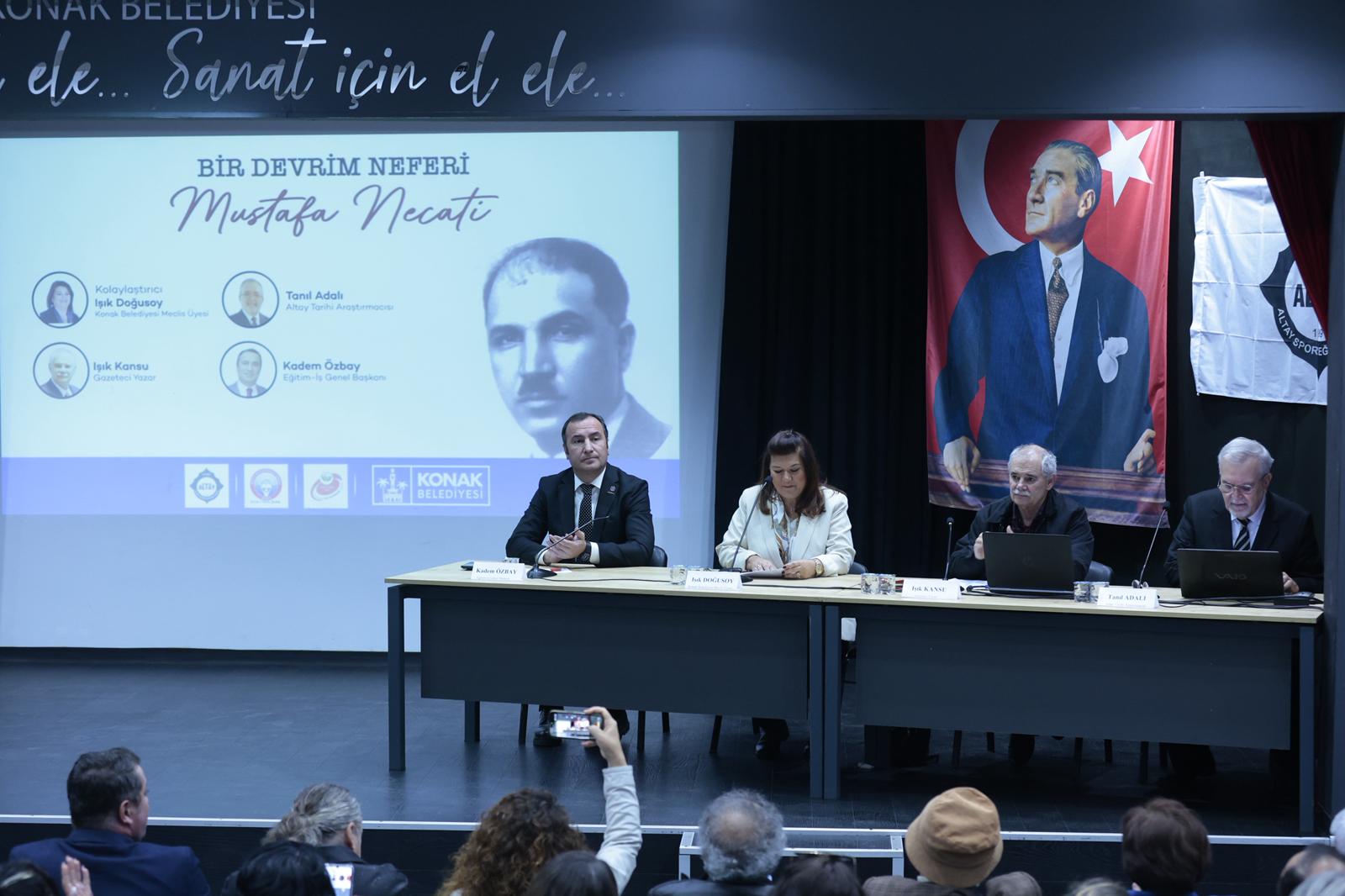 Mustafa Necati Öğretmenler Günü’nde Konak’ta Anıldı (1)