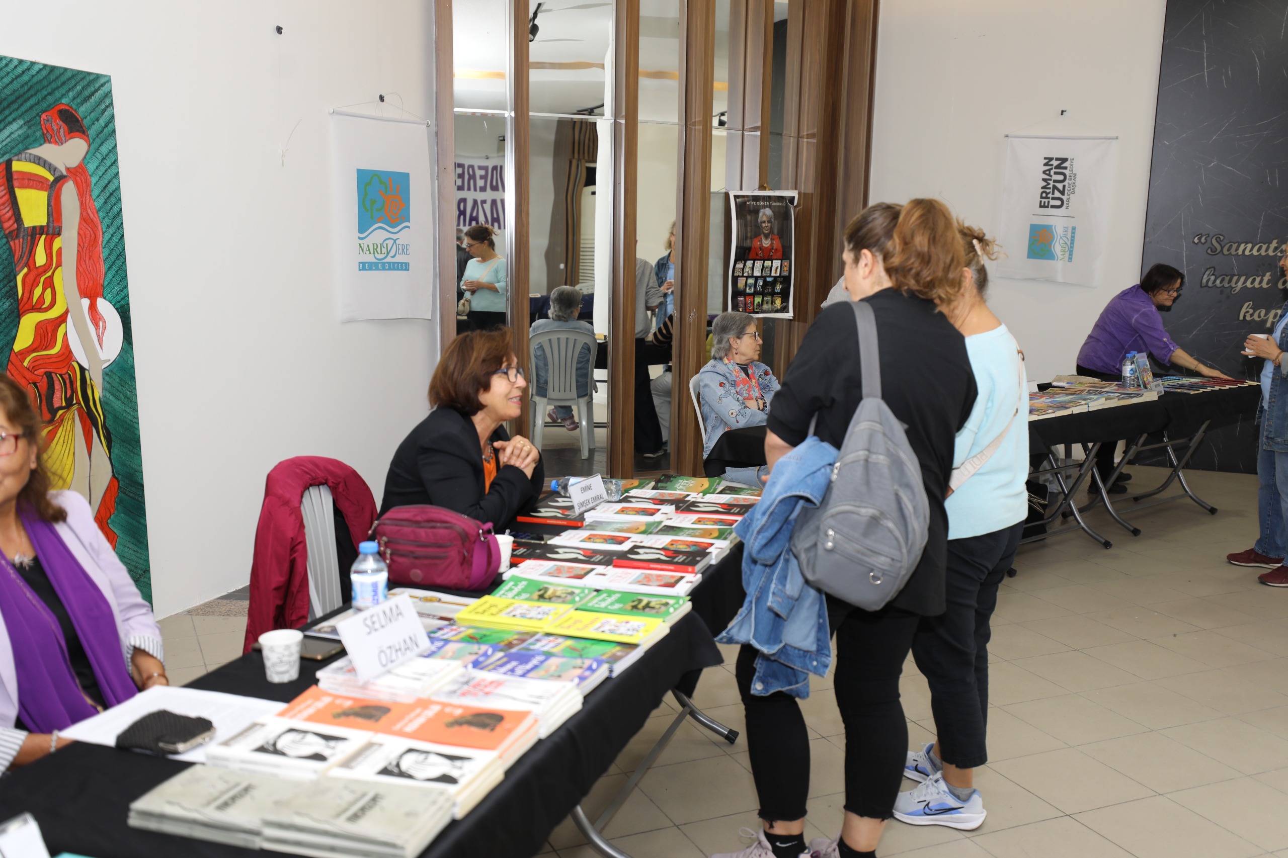 Narlidere’de Kadinlar, Şi̇ddete Karşi Sesleri̇ni̇ Edebi̇yatla Yükseltti̇ (4)