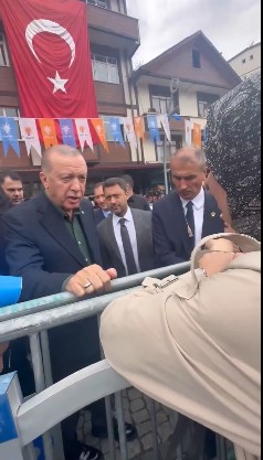 Öğretmen adayları Cumhurbaşkanı Erdoğan'la görüştü