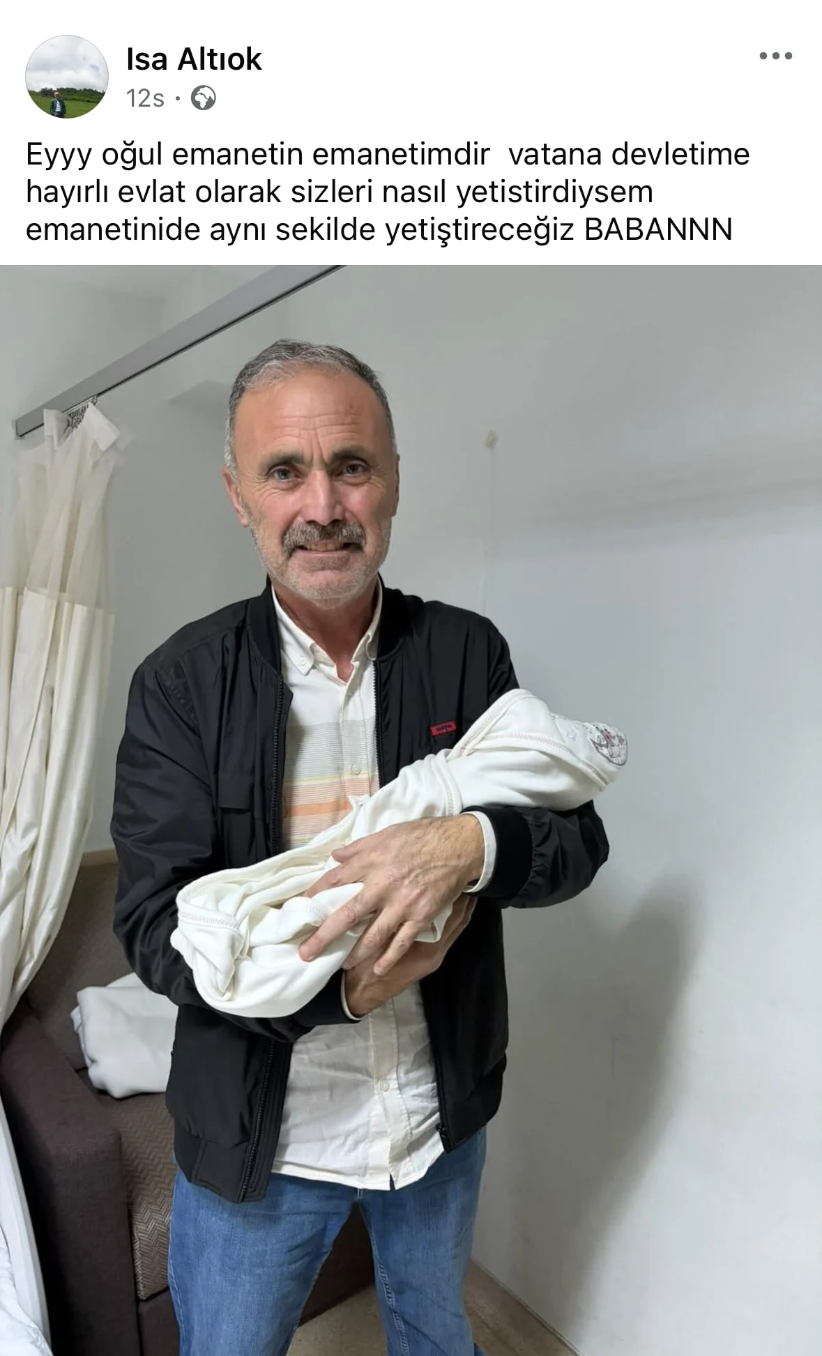 “Emanetin emanetimdir” paylaşımı