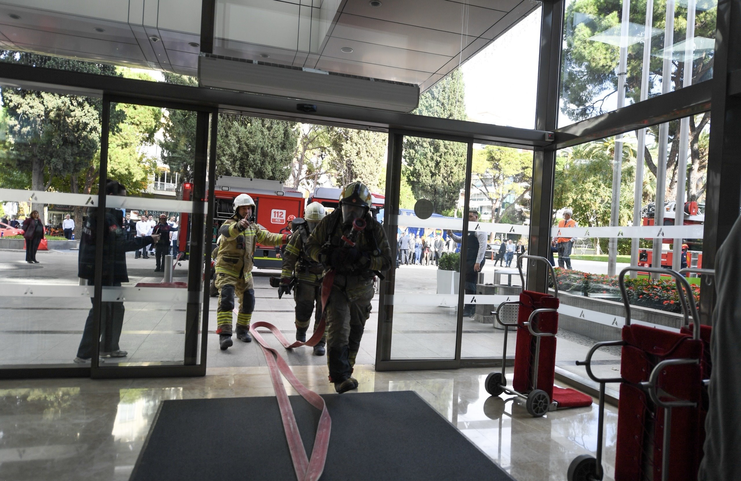 Swissotel Büyük Efes’te Yangın Tatbikatı2