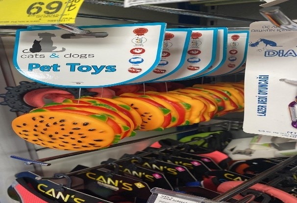 Pelüş anahtarlık ve köpek oyuncağında boğulma riski