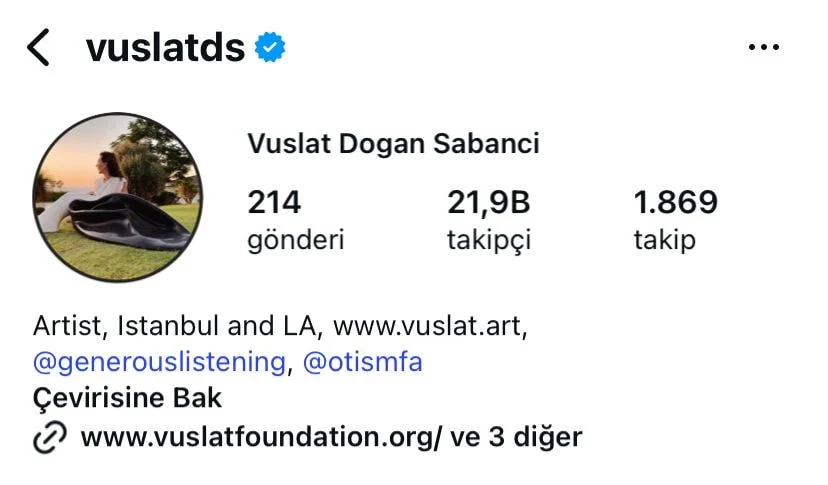Vuslat Doğan Sabancı Soy Adı
