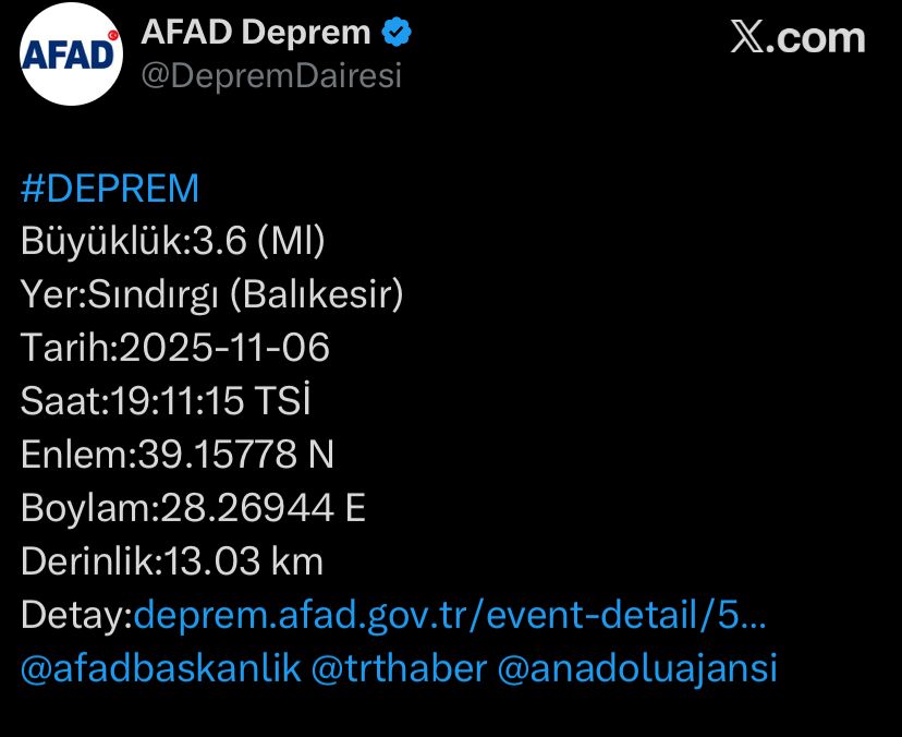 İzmir ve çevre illerde hissedildi