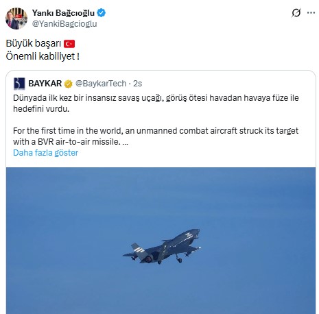 Yankı Bağcıoğlu paylaşım