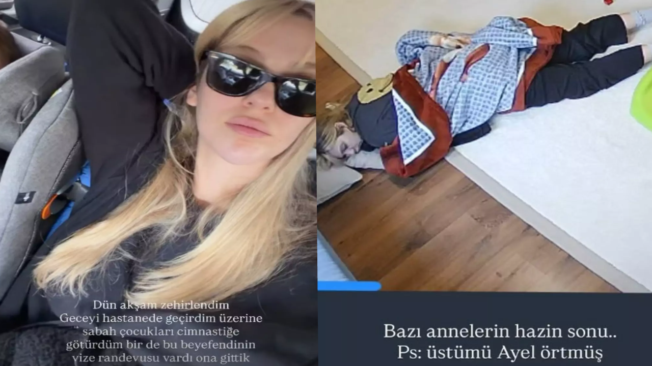 “Dün akşam zehirlendim”