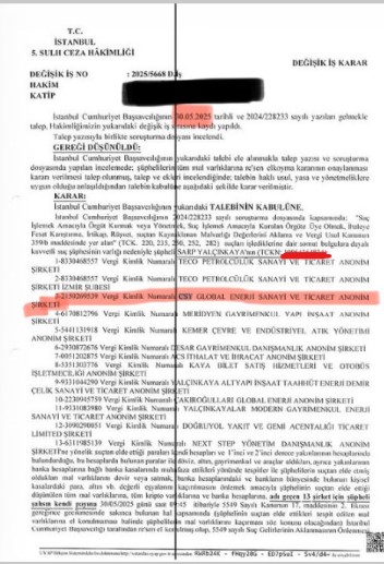 Emir belgesini yayınladı