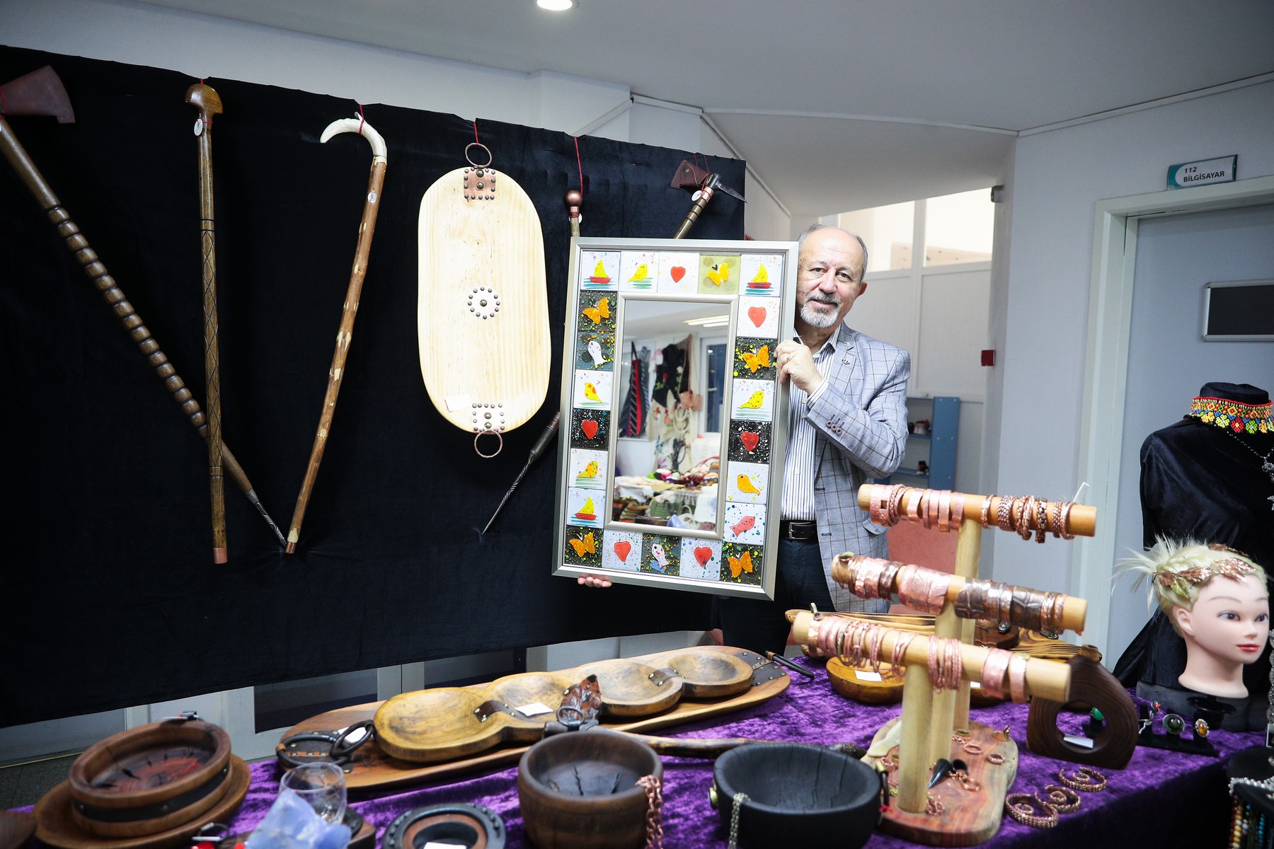 5 Aliağa Tüpraş Halk Eğitim Merkezi’nden Yeni Yıl Sergisi (4)