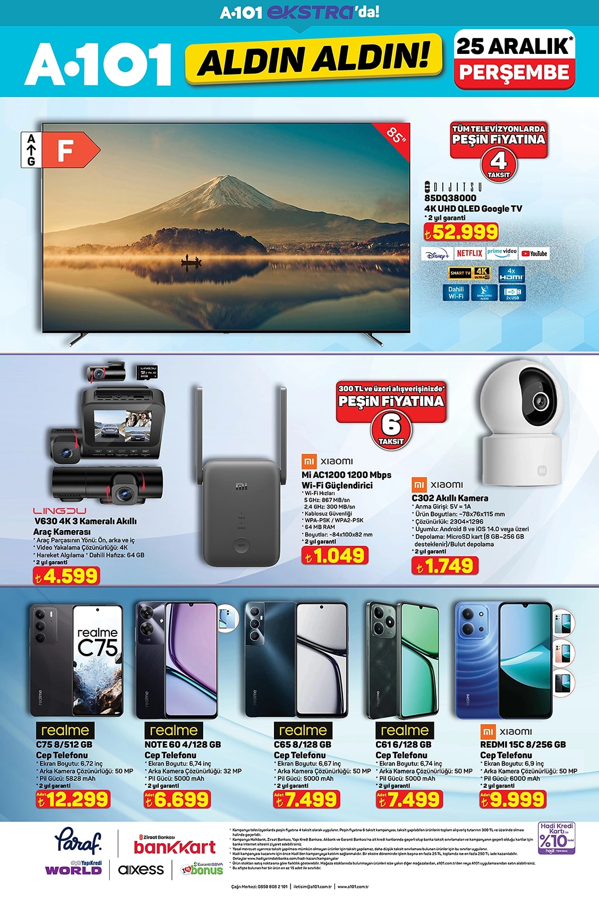 A101 25Aralik Katalog