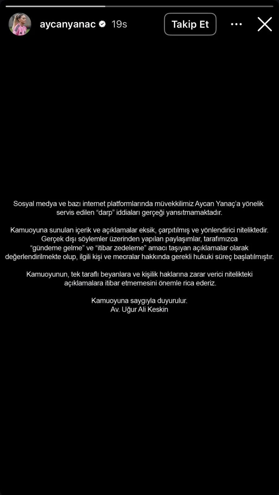 “İddialar gerçeği yansıtmıyor”