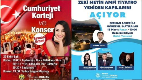 Buca Belediyesi'nin tercihi Sevcan Orhan