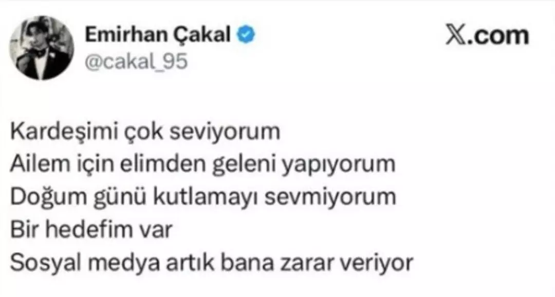 Çakal sosyal medyadan uzak duracağını ima etti