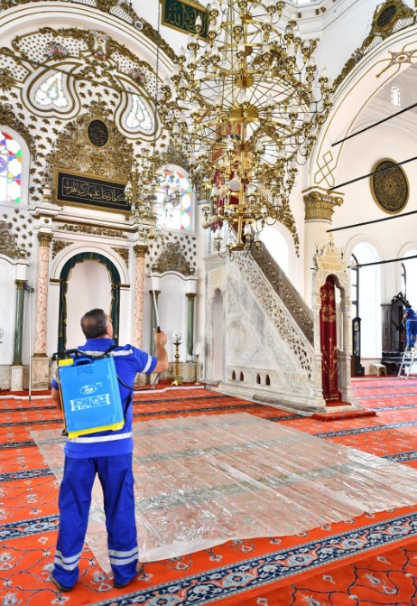 Özel ekipmanlarla en ince detaya kadar hijyen