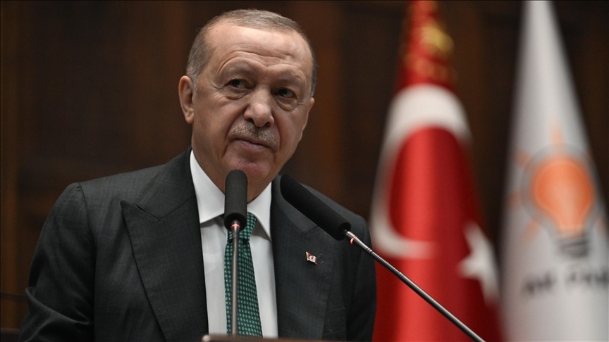 Cumhurbaskani Erdogan Konusuyor