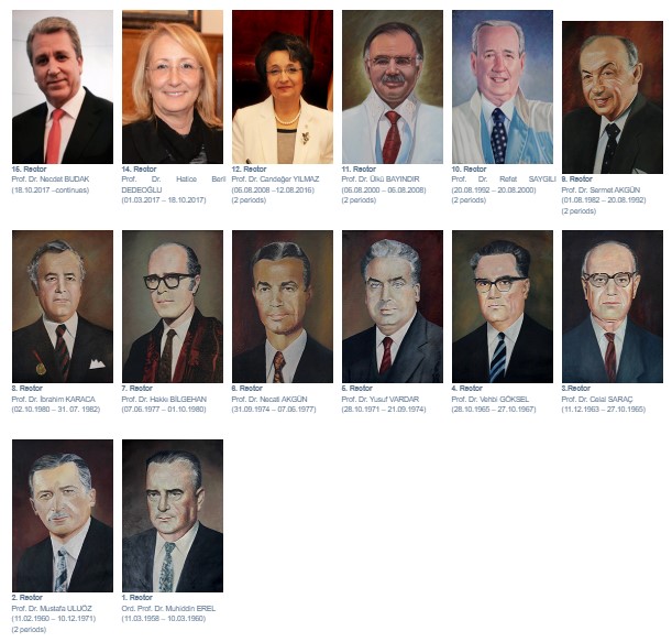 EÜ rektörleri