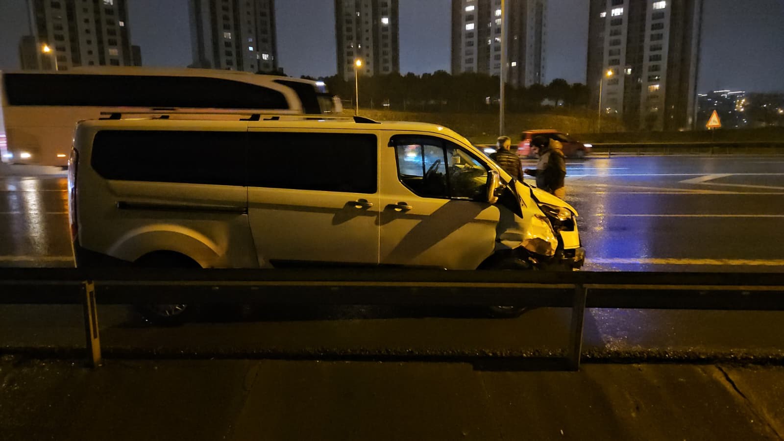 Görüş Sıfırlandı, 7 Araç Çarpıştı1