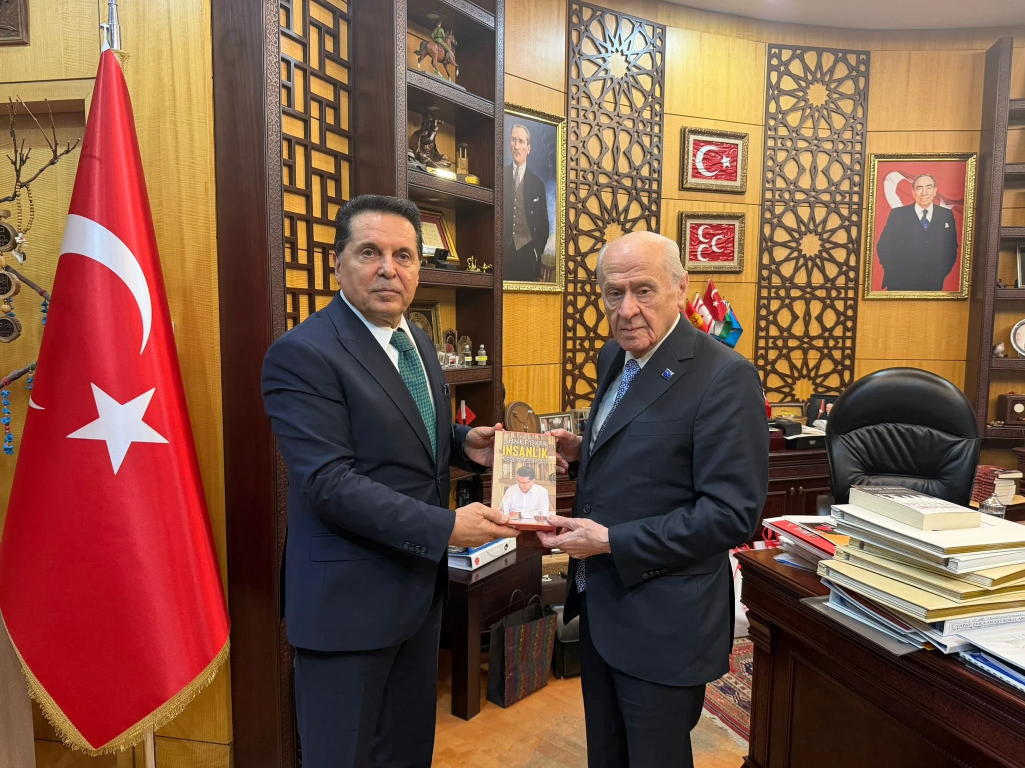 Hp'li Ahmet Özer'den Bahçeli'ye Ziyar
