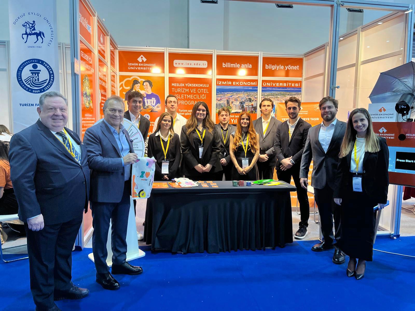 İeü Turizm Ve Otel İşletmeciliği Programı, Bu Yıl 19’Uncu Kez Kapılarını Açan Uluslararası Turizm Ticaret Fuar Ve Kongresi’ne Katılarak ‘Gelecek Için Sürdürülebilir Turizm’ Temasıyla Stant Kurdu.3