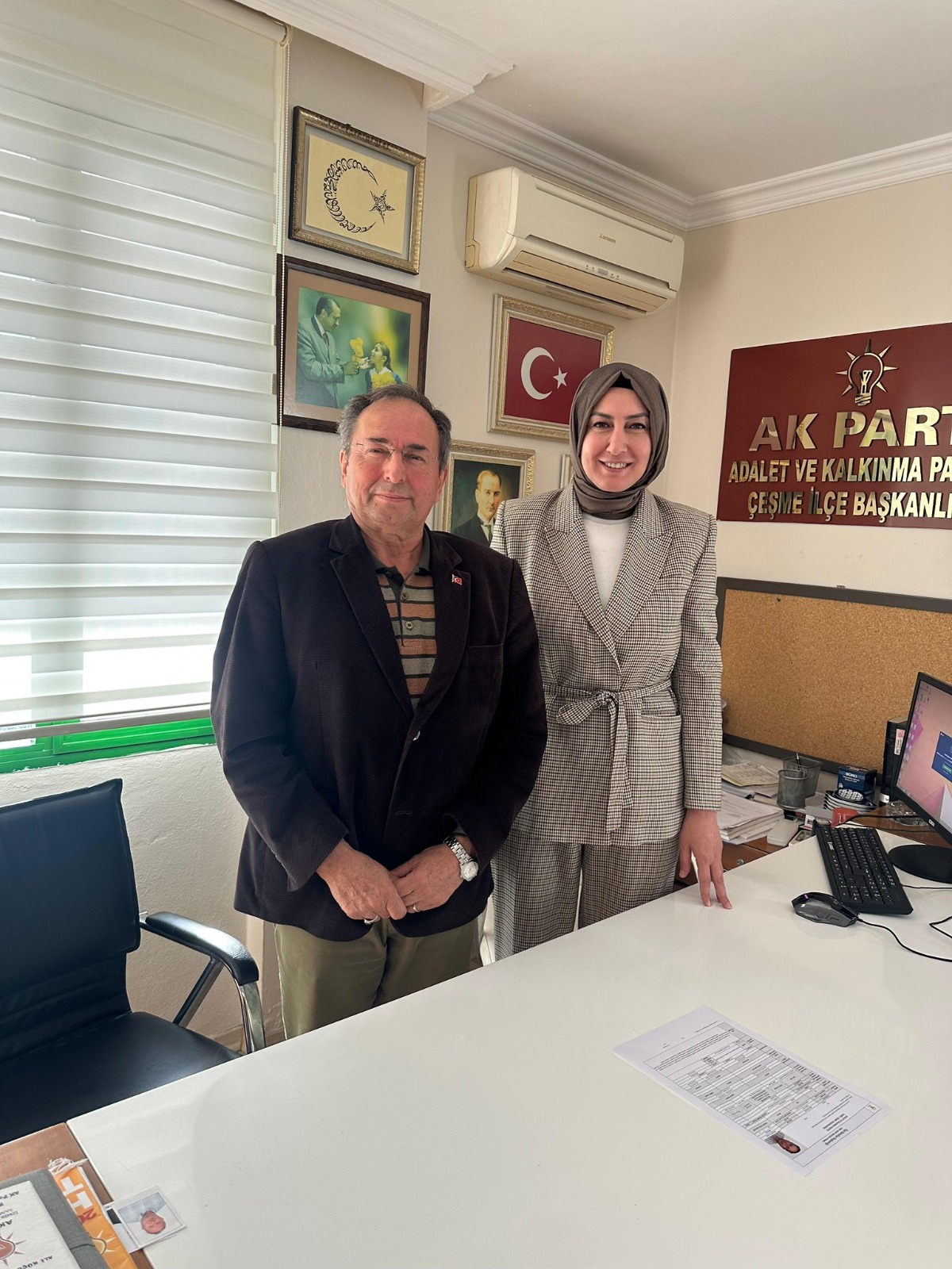 AK Parti Çeşme İlçe Başkanı Pınar Ayyıldız Özen'den taziye mesajı