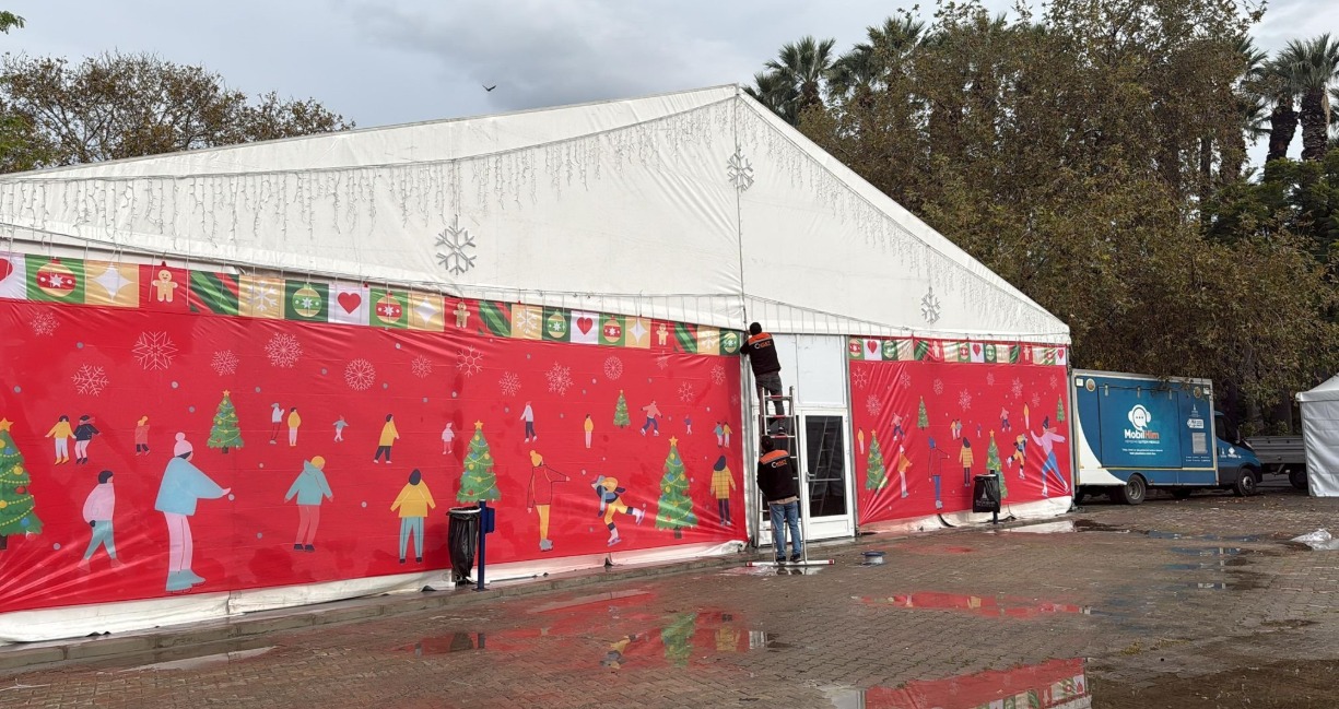 Kültürpark ve Bostanlı'da kayak keyfi başlıyor