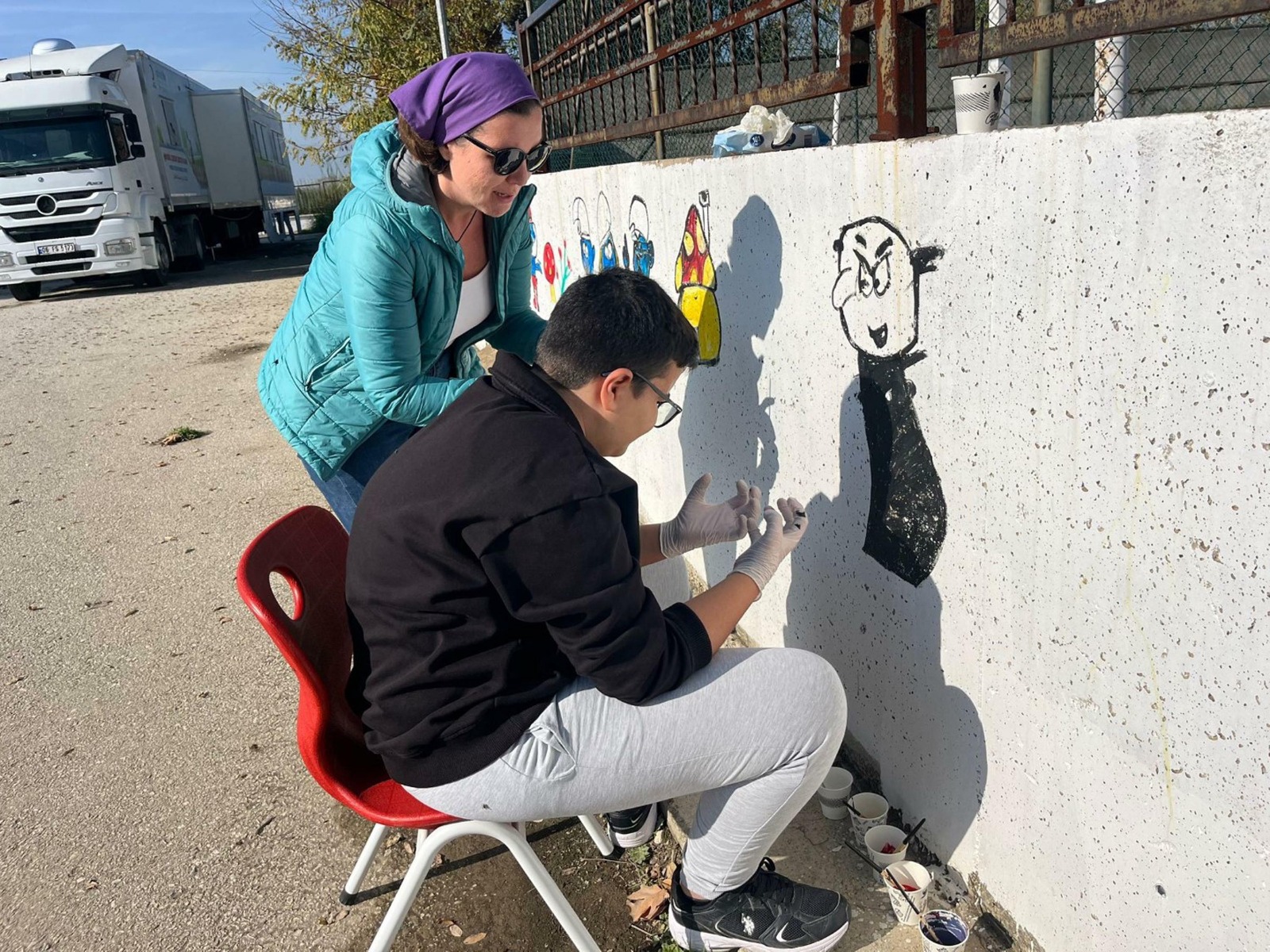 Okuldan tam destek: "Okuduklarını görselleştirebilen bir çocuk"