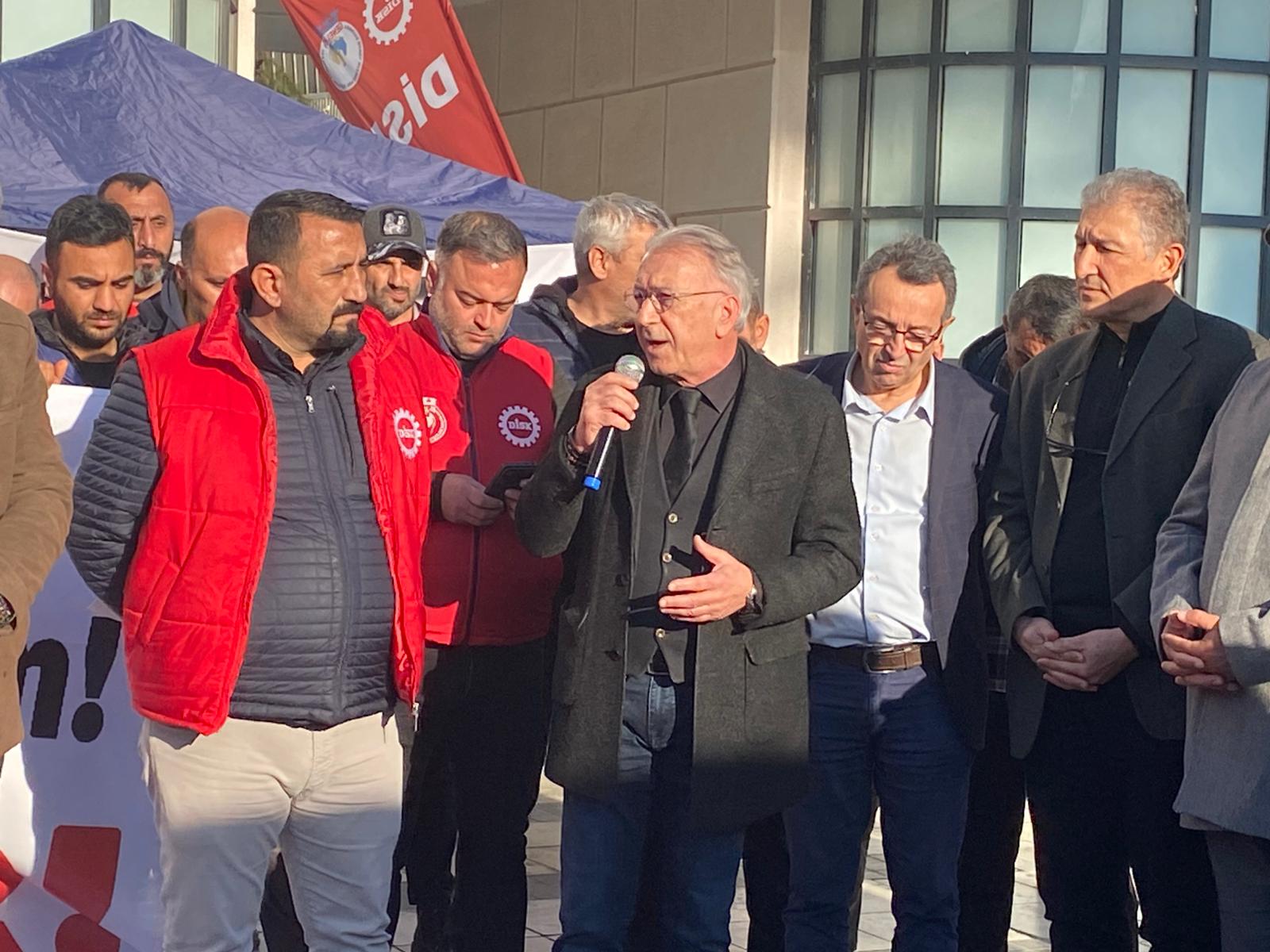 Yılmaz: Disk emek mücadelesinde önemlidir