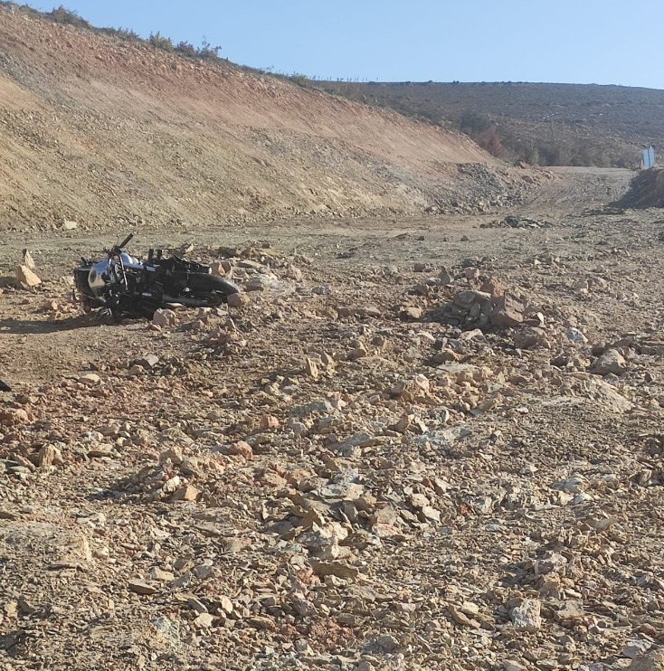 Virajda kontrolünü kaybetti ve uçuruma yuvarlandı